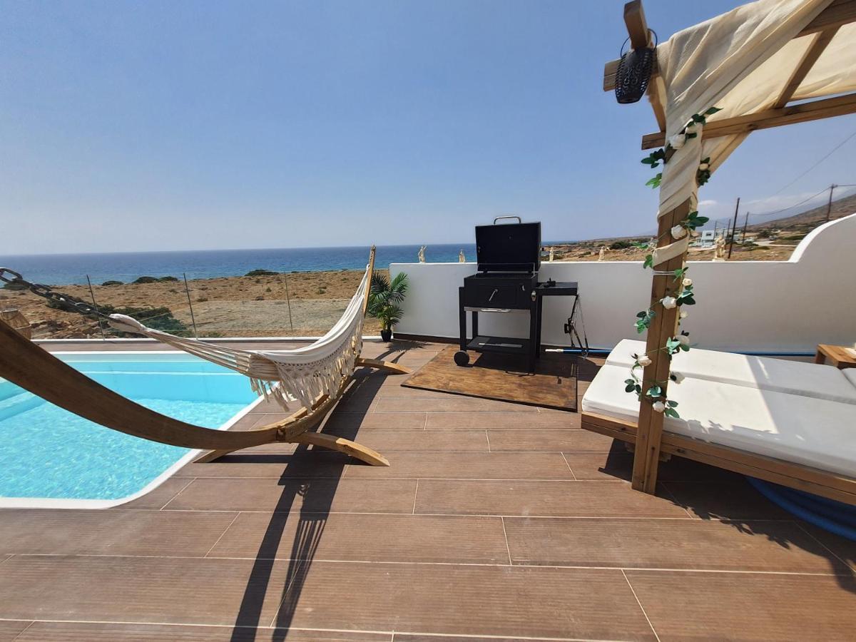 Tramonto Luxury Villa No1- Breathtaking Sunset View Foiníkion Exterior foto