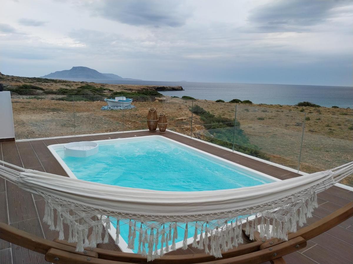 Tramonto Luxury Villa No1- Breathtaking Sunset View Foiníkion Exterior foto